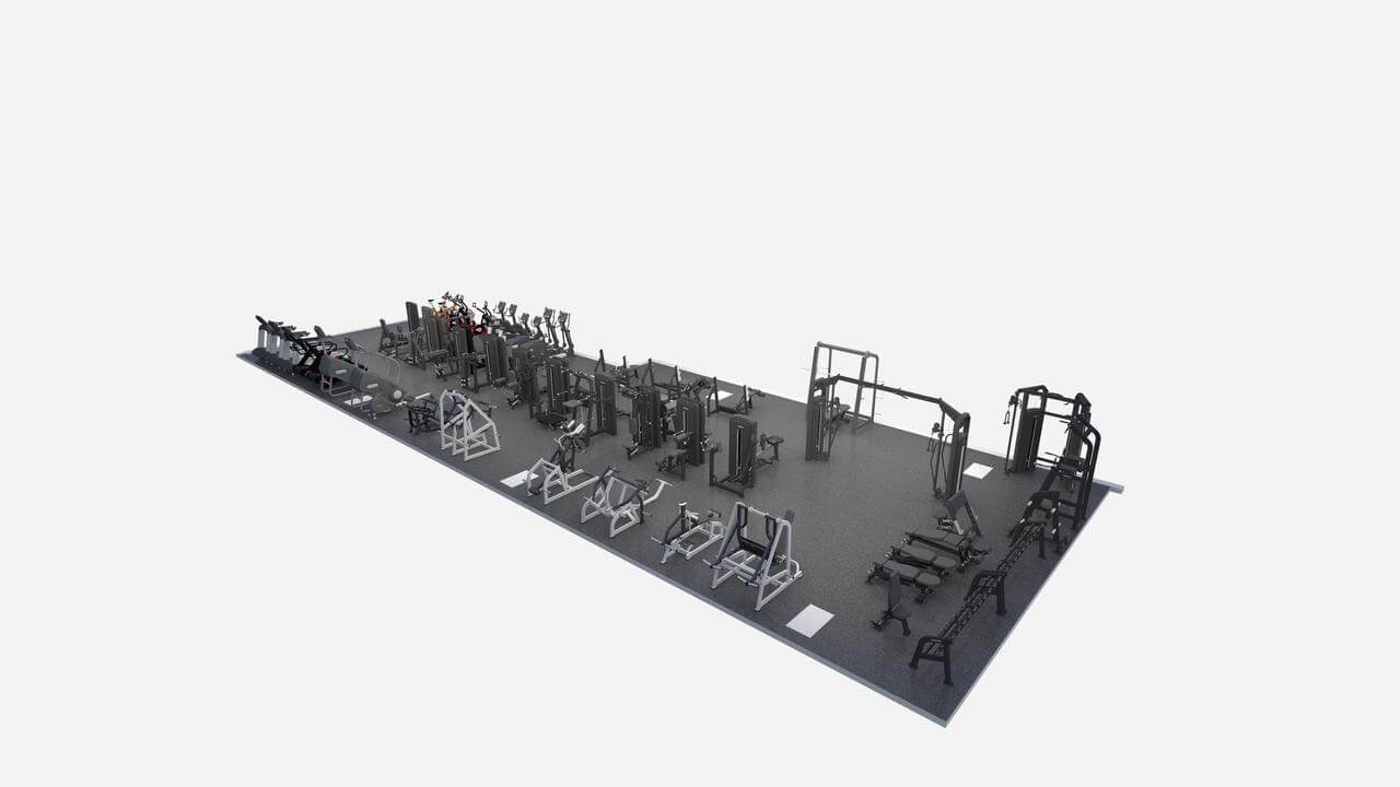Gym Layout & Equipment Packages 25